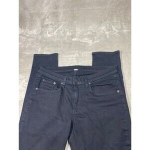 Rag & Bone Skinny Jeans Women Size 31 Coal Black Cotton Slim High Rise Stretch